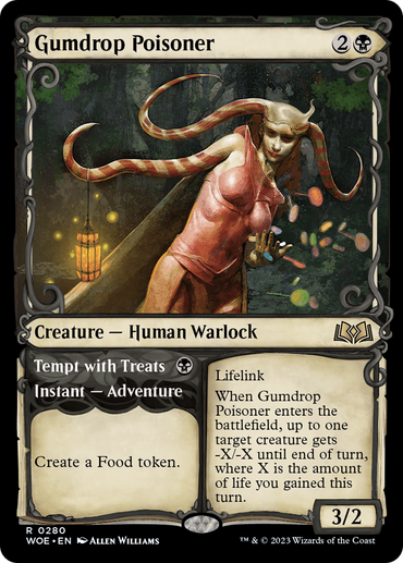 Gumdrop Poisoner // Tempt with Treats (Showcase) [Wilds of Eldraine]