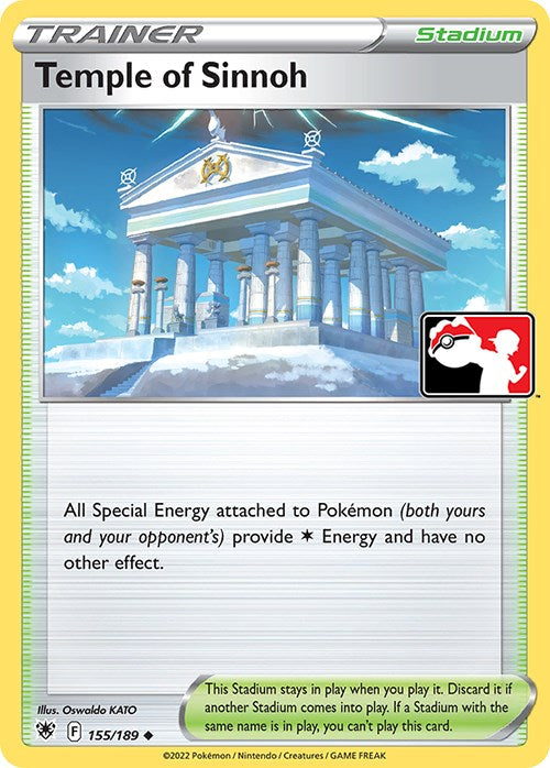 Temple of Sinnoh (155/189) [Prize Pack Series Three]