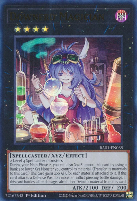 Downerd Magician [RA01-EN035] Ultra Rare