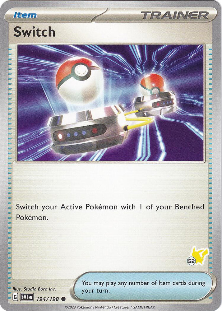 Switch (194/198) (Pikachu Stamp #52) [Battle Academy 2024]