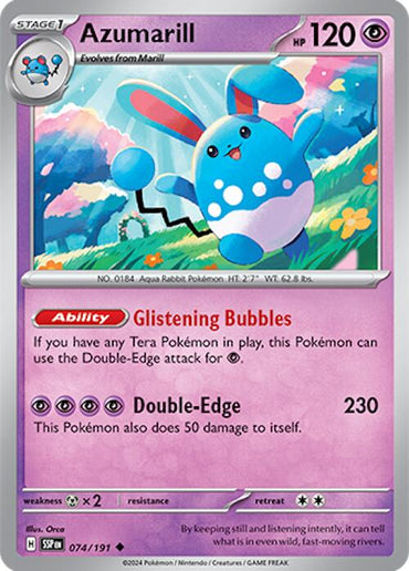 Azumarill (074/191) [Scarlet & Violet: Surging Sparks]