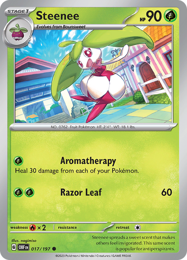 Steenee (017/197) [Scarlet & Violet: Obsidian Flames]