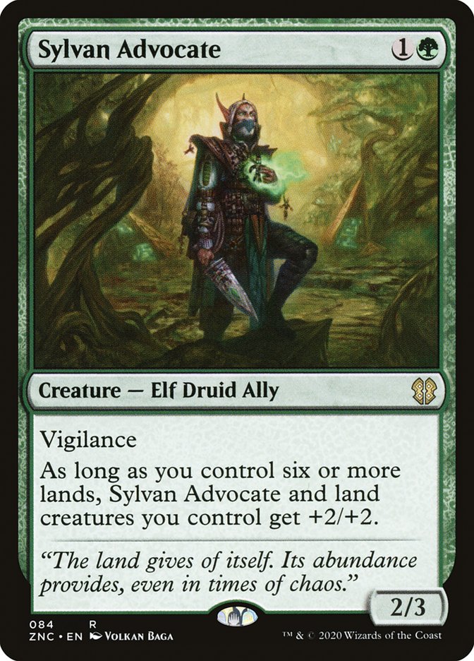 Sylvan Advocate [Zendikar Rising Commander]