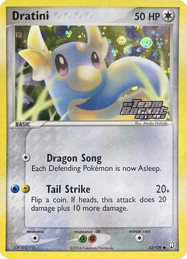 Dratini (53/109) (Stamped) [EX: Team Rocket Returns]