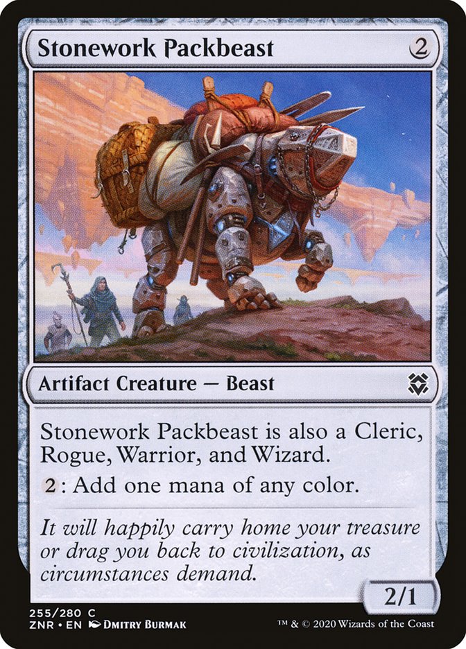 Stonework Packbeast [Zendikar Rising]