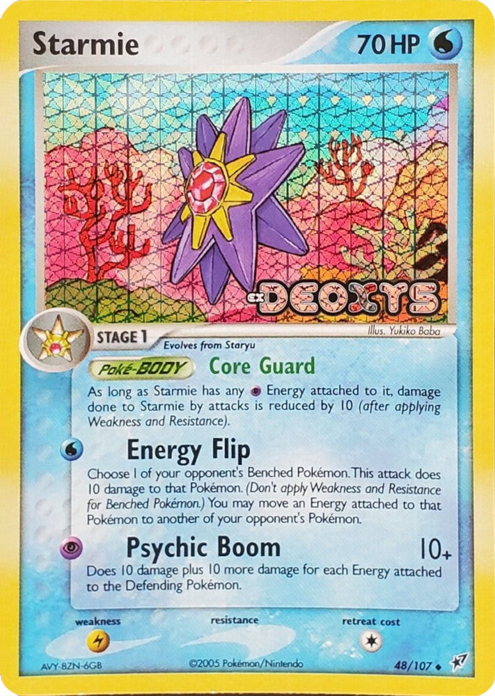 Starmie (48/107) (Stamped) [EX: Deoxys]