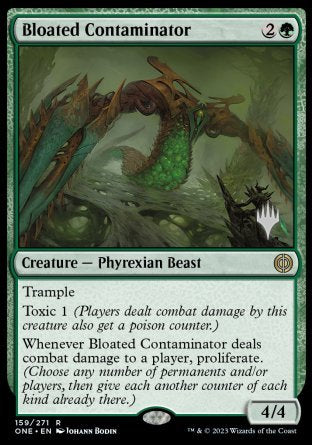 Bloated Contaminator (Promo Pack) [Phyrexia: All Will Be One Promos]