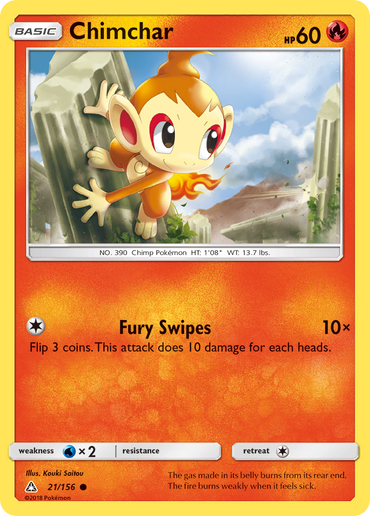 Chimchar (21/156) [Sun & Moon: Ultra Prism]