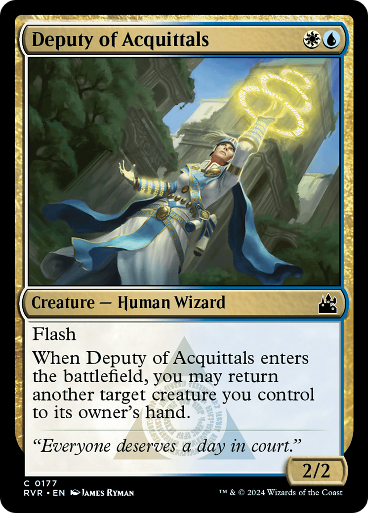 Deputy of Acquittals [Ravnica Remastered]