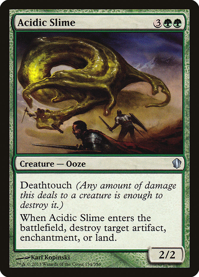 Acidic Slime [Commander 2013]