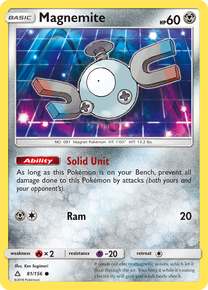 Magnemite (81/156) [Sun & Moon: Ultra Prism]