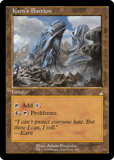 Karn's Bastion (Retro Frame) [Ravnica Remastered]